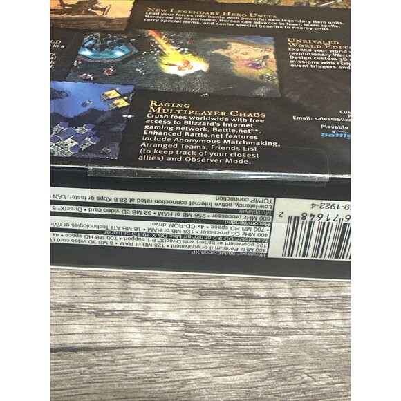 Warcraft III 3: Reign of Chaos UNDEAD Variant Cover Blizzard PC Sealed Box HTF - Picture 8 of 9